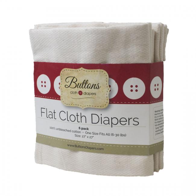 Birdseye Flat Diapers 