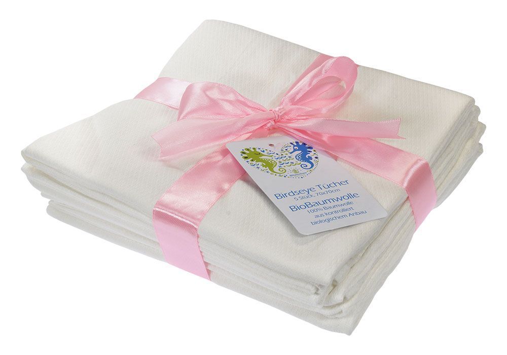 Birdseye Flat Diapers 