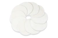Petit Lulu Nursing Pads White Cotton/Bamboo (5 pairs)