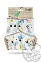 Maxi Night Fluffy Organic Welterusten drukknoopjes