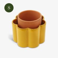 Pepin | Paulita (maat S) Mosterdgeel zelfwaterende pot
