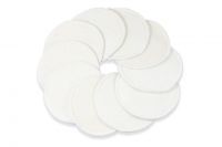 Petit Lulu Nursing Pads White Cotton/Bamboo (5 pairs)