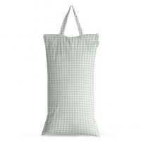 Sage Gingham XL wetbag Modern Cloth Nappies