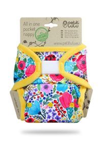 Bloementuin Petit Lulu pocketluier klittenband