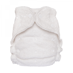 One Size bamboo fitted diaper Blumchen