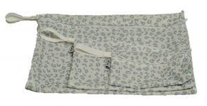 Hinzling luierzakken Grey Leopard