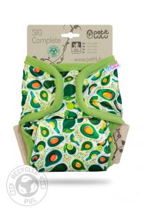 SIO Compleet luier Avocado Drukknoopjes Petit Lulu