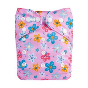 Pocketluier Bloemen (roze) Alvababy