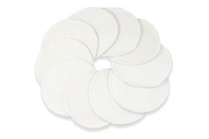 Petit Lulu Nursing Pads White Bamboo (5 pairs)