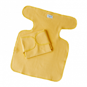 Newborn Preflat Mustard van Cloth Bums