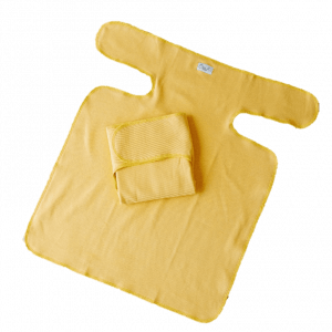 One Size Preflat Mustard van Cloth Bums