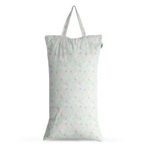 George Pig Sage XL luierzak van Modern Cloth Nappies wetbag