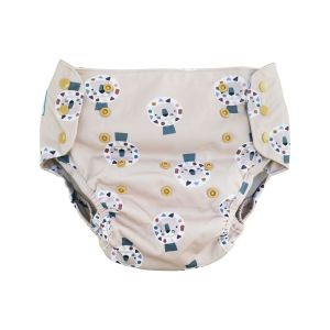 Cozy Lion Blümchen overbroekje XL drukknoopjes