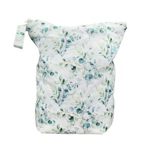 Dubbele luierzak wetbag Floral White van Blümchen