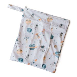 Dubbele luierzak Space Jam van Cloth Bums