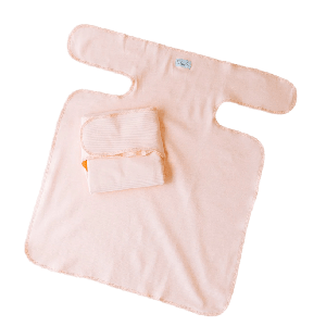 One Size Preflat Peach van Cloth Bums