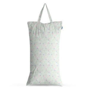 George Pig Sage XL luierzak van Modern Cloth Nappies wetbag