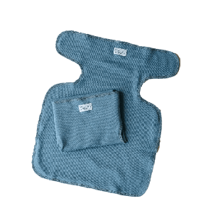 Newborn Preflat Navy van Cloth Bums