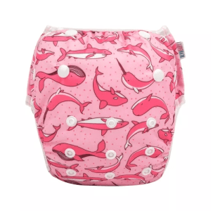 Roze Zee Alvababy One Size zwemluier