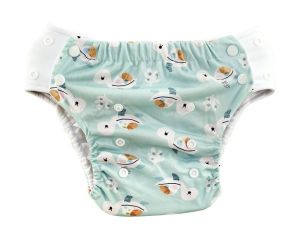 Cozy Turtoise optrekluier Blümchen