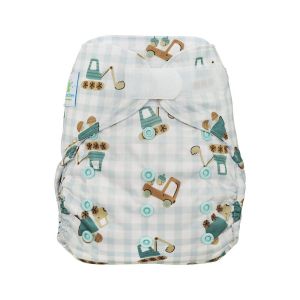 Working Farm One Size overbroekje klittenband Blümchen