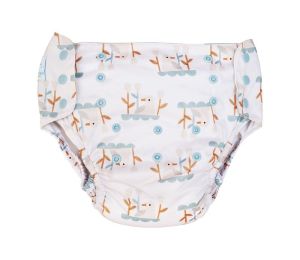 Cozy Lakeside Blümchen overbroekje XL drukknoopjes