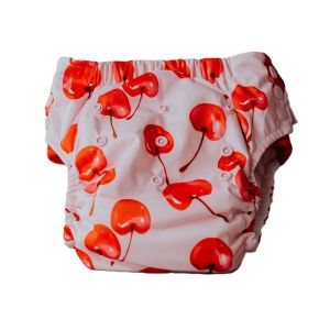 Cloth Bums Big Kids pull-up diaper Cherry Pop
