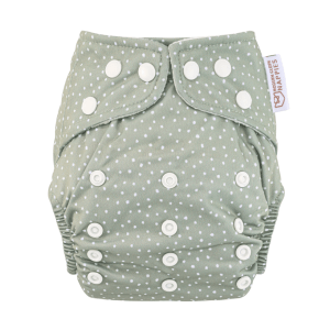 Dottie Sage One Size AIO Modern Cloth Nappies