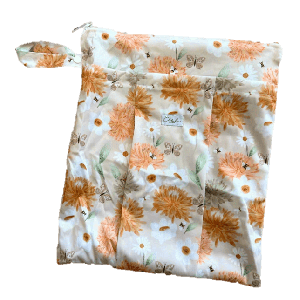 Dubbele luierzak Petal Parade van Cloth Bums