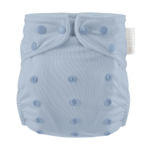 Dusty Blue One Size AIO Modern Cloth Nappies