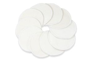 Petit Lulu Nursing Pads White Bamboo (5 pairs)