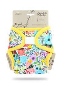 Overbroekje Bloementuin Klittenband Petit Lulu