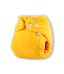 Yellow MaxiSnap Soft Popolini nappy diaper