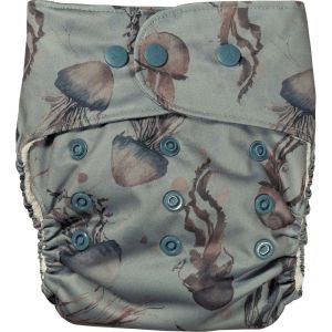 One Size AIO diaper Jellyfish Elskbar