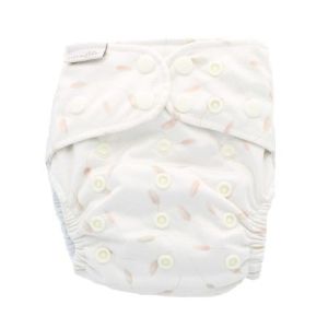 Bunny Tail Recycled One Size bamboe luier Bare and Boho