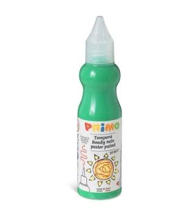 Groen plakkaatverf Primo in een fles 50 ml