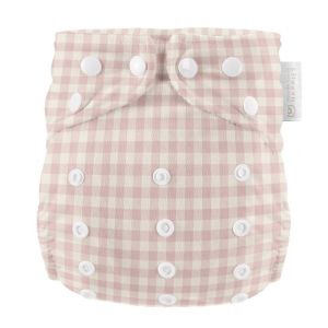Rose Gingham One Size AIO Modern Cloth Nappies