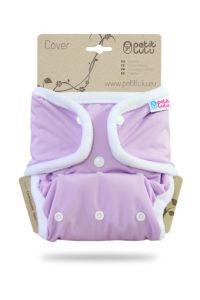 Lila One Size overbroekje Petit Lulu met drukknoopjes