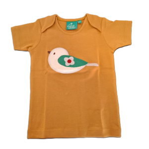 T-Shirt Spring Bird Gold van Little Green Radicals