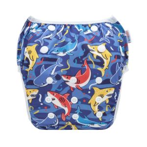 Swimdiaper XL Colourful Sharks Alvababy