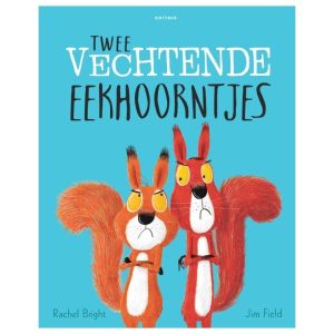 Twee vechtende eekhoorntjes
