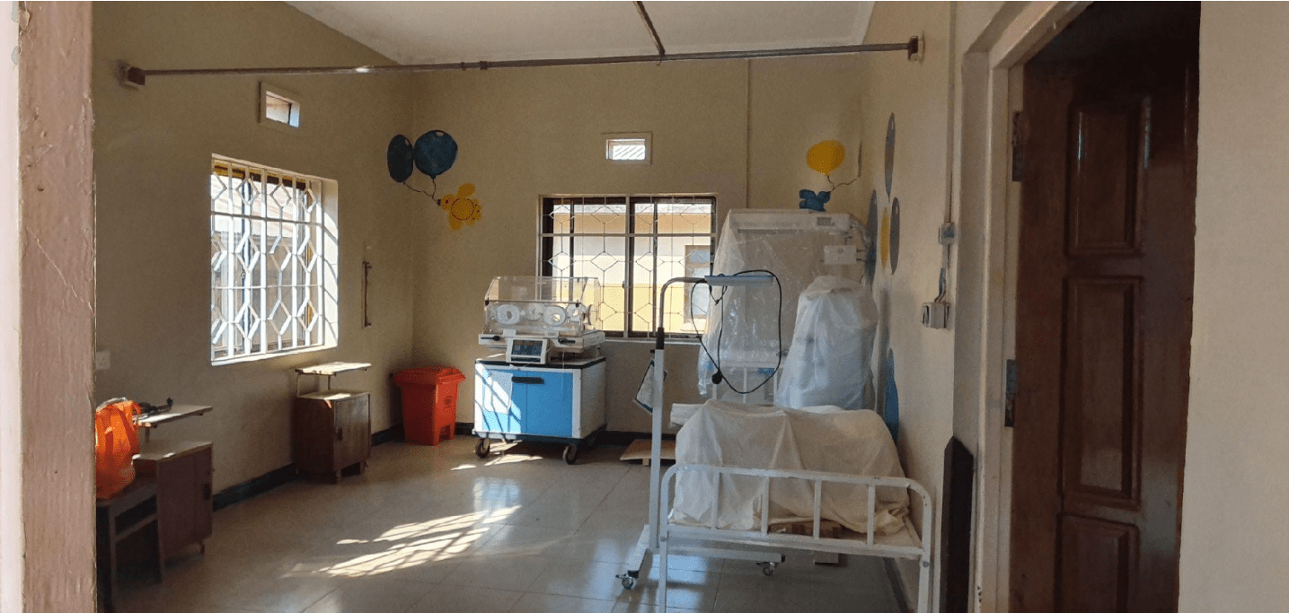 Couveuse afdeling Kabanga Hospital